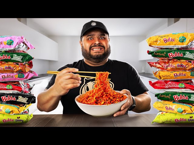 Vídeo relacionado con Pack Surtido de Ramen Coreano Original 5 Unidades + 3 Palillos | Sabores Picantes y Cremosos | Sopa Instantánea Asiática | Ramen Premium para Regalo o Degustación