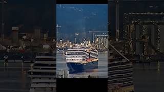 Nieuw Amsterdam Kicks off Alaska Cruise Season in Vancouver with Impressive Spins! #cruiseship