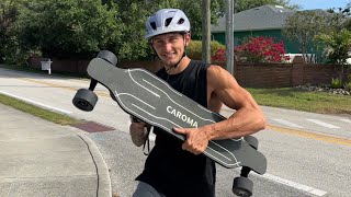Caroma Electric Longboard Review (SO MUCH FUN)