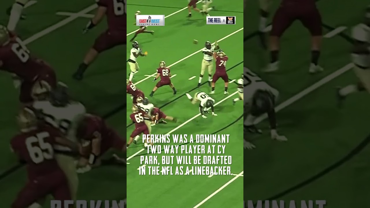 Former Cy Park two-way player, Harold Perkins, Jr to participate in East West Shrine Bowl