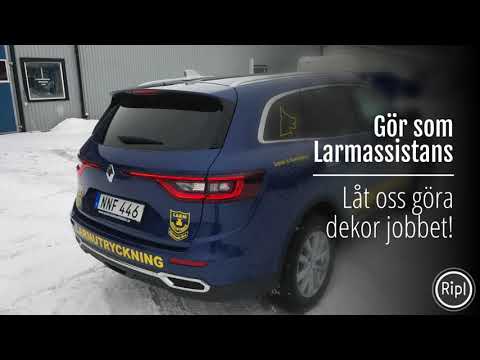 Foliering & Bildekor åt Larmassistans