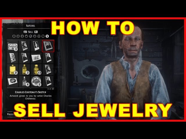 where can you sell jewelry in rdr2