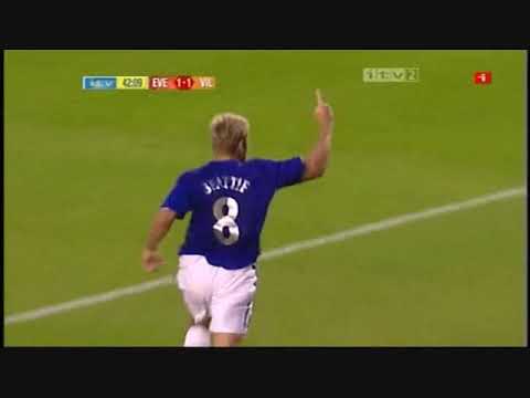 2005 - 2006 SEASON  CHAMPIONS LEAGUE  QUALIFYING RD   EVERTON  v  VILLARREAL