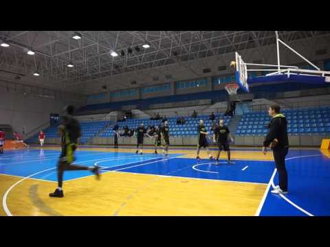 Calentamiento del BEHAPPY2 vs Almassera