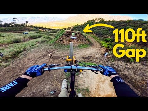 I JUMPED THE WORLDS BIGGEST MTB GAP!!