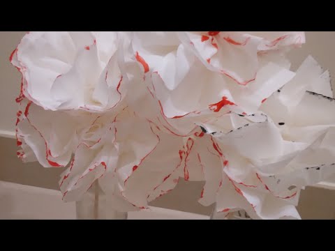 flower making using tissue @shareefasvlog1932