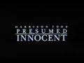 Presumed Innocent 1990 Official Trailer