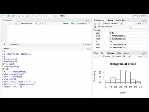 Statistics --- Chapter 26