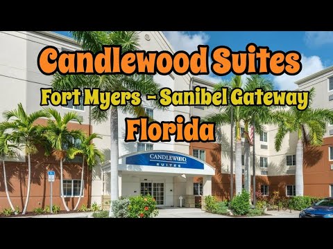 Candlewood Suites Fort Myers - Sanibel Gateway | Hotel Room Tour, Amenities & Review