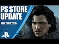 PlayStation Store Highlights - 22nd July 2015