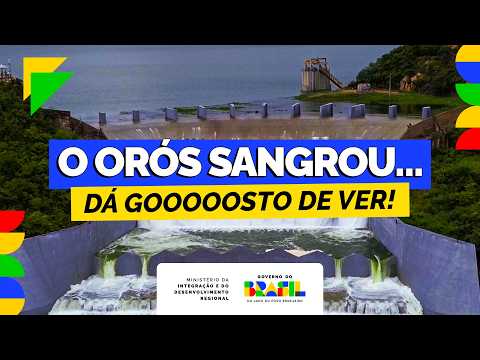 O Açude Orós atingiu sua capacidade máxima