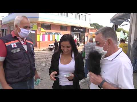 Decreto institui o uso obrigatório de mascara de proteção para combater o corona vírus Covid 19