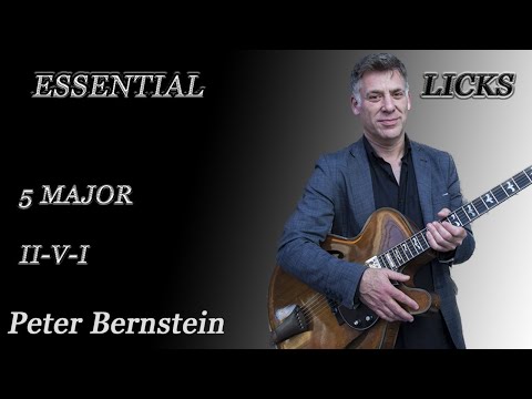 5 Peter Bernstein Major II-V-I Lick