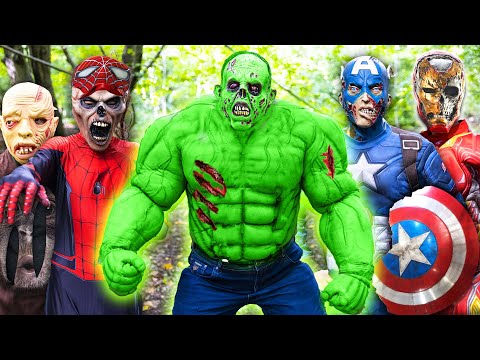 Avengers VS Zombie Hulk!!