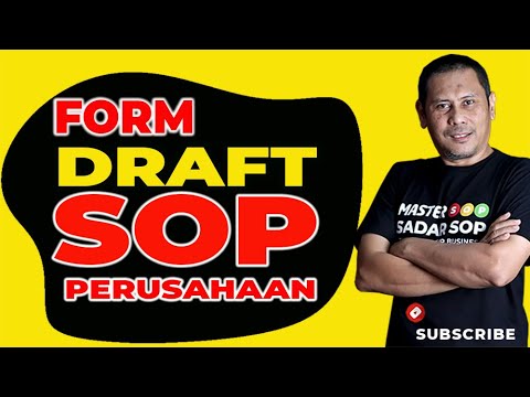 Cara Tepat Menulis Draft SOP Perusahaan