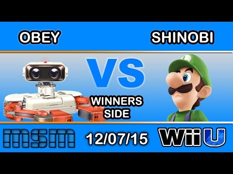 MSM 27 – PC | Obey (ROB) Vs. Shinobi (Luigi) Winners Side - Smash Wii U