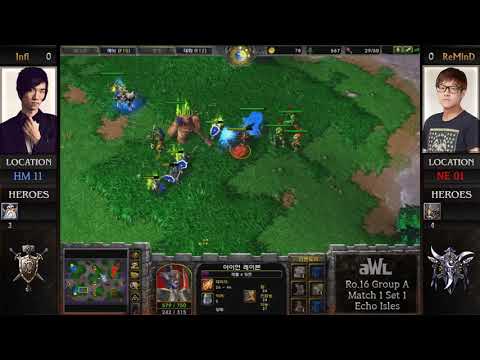 [ ReMinD vs Infi ] 1세트 AWL 2017 16강 A조 1경기 170404