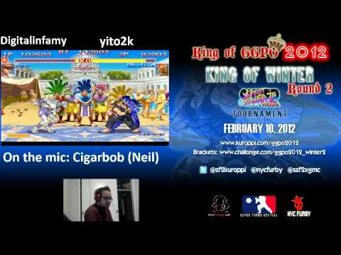 The King of GGPO 2012 - DigitalInfamy (Ryu) vs yito2k (Dhalsim) 2/2