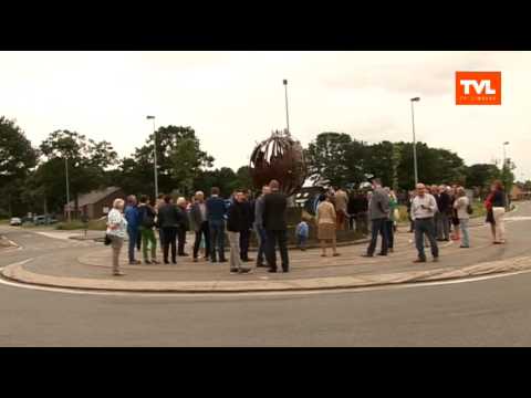 Kunstwerk rondpunt Meeuwen-Gruitrode