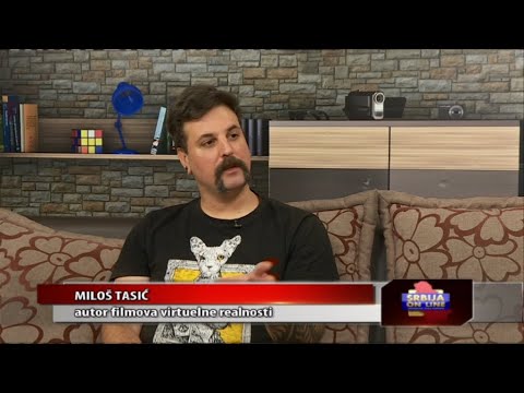 Virtuelna realnost i filmski festivali u budućnosti: Miloš Tasić, autor VR filma (TVKCN 27. 8. 2024)