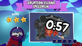 Eruption Island Any% 0:57 | Island Saver Speedrun