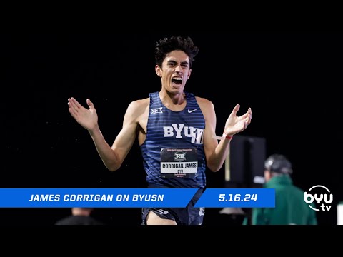 James Corrigan, Big12 Champion in Steeplechase disucsses his victory