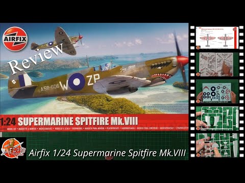 Airfix 1/24 Supermarine Spitfire Mk.VIII Review