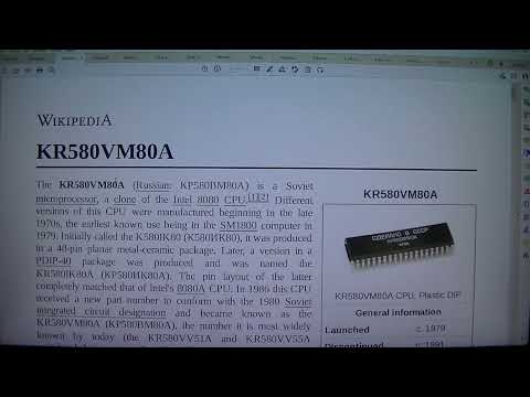 MongoTV_8847 - LOOKING AT GAMER PC HARDWARE - Part 112- Soviet KR580VM80A CPU - Intel Clone 8080 CPU