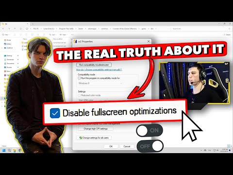 SHOULD YOU DISABLE FULLSCREEN OPTIMIZATIONS FOR CS2 (and other games)
