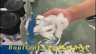 Automatic PE Non Woven Bouffant Cap Making Machine | Shower Cap Machine