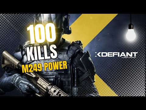 100 KILLS ON XDEFIANT (M249 POWER)