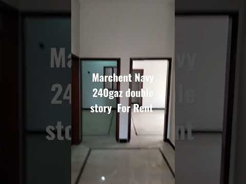 240 Gaz available for rent independent house brand new ground plus 1 double story  03334807702