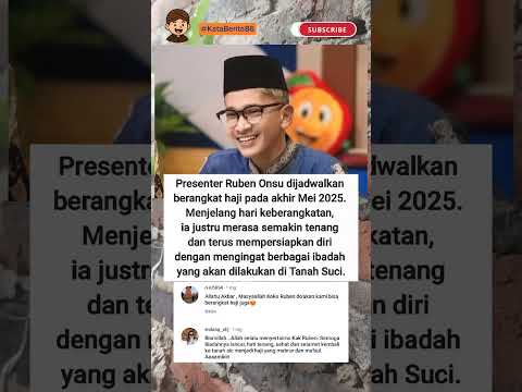 Ruben Onsu dijadwalkan berangkat haji pada akhir Mei #shorts #shortvideo #viralshorts #rubenonsu