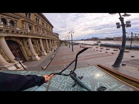 BUDAPEST THROUGH THE EYES OF BMX / STREET POV RIDING