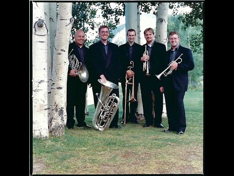 Ilium Brass Quintet Performs Jan Bach Laudes "Reveille" Live at Harkness Chapel.