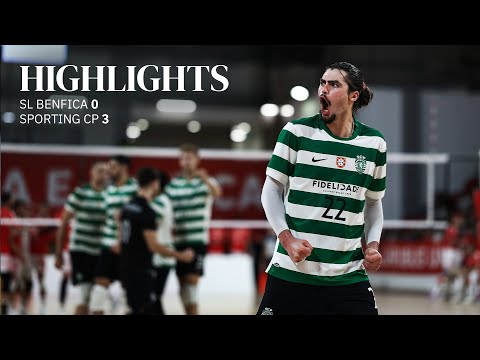 Voleibol | Campeonato Nacional: SL Benfica 0-3 Sporting CP