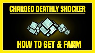 CHARGED DEATHLY SHOCKER MHW HOW TO GET | MHW I | TEMPERED DEATHLY SHOCKER FARM GUIDING LANDS ZINOGRE