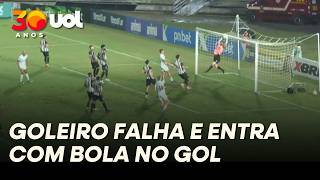 GOLEIRO FALHA E ENTRA COM A BOLA NO GOL: SERRA BRANCA VENCE O BOTAFOGO PB E ABRE VANTAGEM; VÍDEO