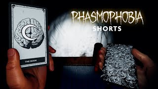 Unlucky Tarot Cards - How the Ghost Forces a Hunt | Phasmophobia #shorts