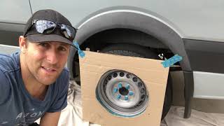 It lasts FOREVER! How to Truck Bed Liner Your Rims