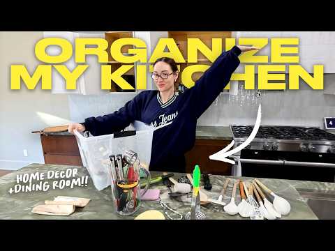 ORGANIZING MY NEW KITCHEN!!! 🏠🤍
