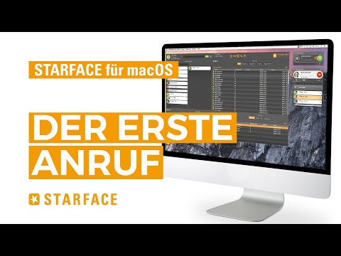 Der erste Anruf - STARFACE UCC Client für macOS - Tutorial