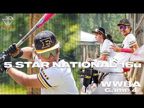 Another day at the office! | 5 Star National 16u vs Baseball U Prospects| Game 4 WWBA