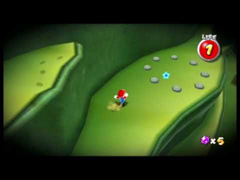 Super Mario Galaxy Deep Dark Galaxy: Ghost Ship Daredevil Run