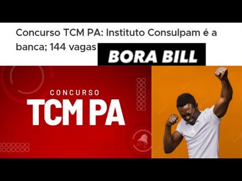 TCM-PA: BANCA DEFINIDA!! CONSULPLAN! EDITAL EM BREVE!!