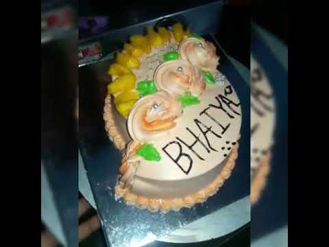 3 types of cakes = mango , rasmalai , truffle