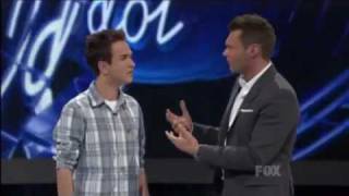 Aaron Kelly &quot;Here Comes Goodbye&quot; - American Idol Season 9 (Top 24)