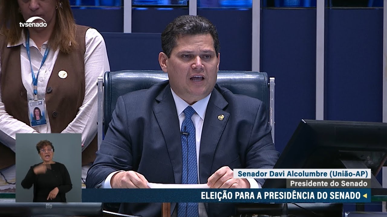 Davi Alcolumbre defende posicionamentos do Congresso em discurso de posse