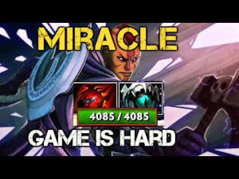 Miracle [Antimage ] tanky AM Build Skadi + Heart - Dota 2 Gameplay Highlights 2017