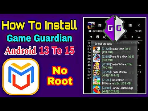 How To Install Game Guardian | Android 13 to 15 | No Root